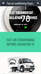 Mobile Screenshot of fastacrepairarlington.com